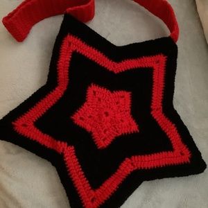 Crochet large star bag